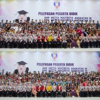 Pelepasan Peserta Didik SMP Kelas IX (Batch IX) & SMK Kelas XII (Batch VI) | SMP & SMK METTA MAITREYA